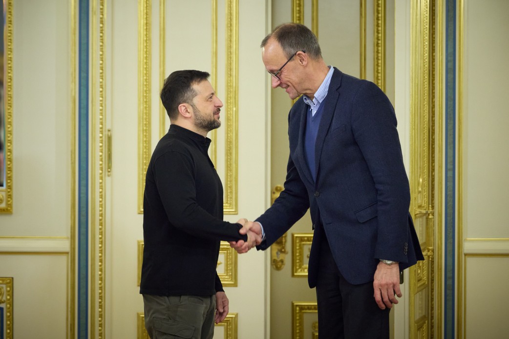 Зеленський привітав Мерца з обранням канцлером